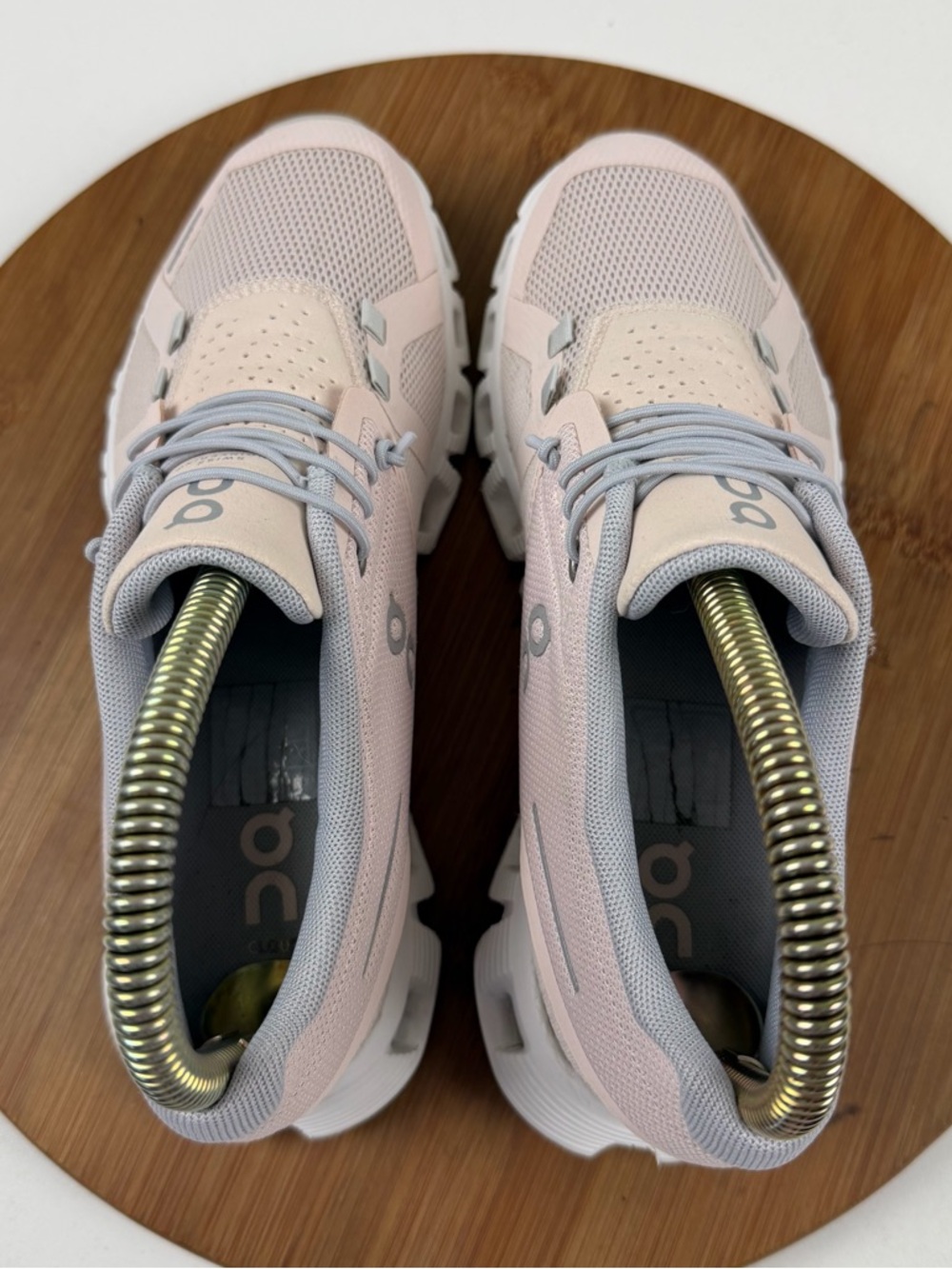 On Running Cloud 5 Women's Sneakers in Blush Pink - Picture 5 of 10